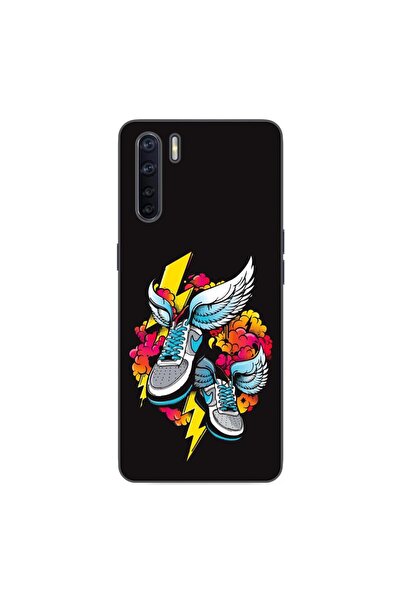OEM Husa compatibila cu Oppo A91 Silicon Gel Tpu Model Fashion Sneakers