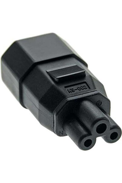 MicroConnect Power Adapter C14 to C5 IEC 320 C14 - IEC 320 C5 Black