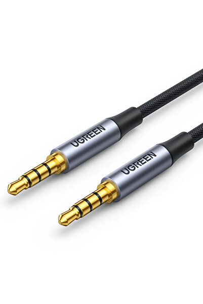 Ugreen Cablu AUX mini jack 3.5mm (mufe) - mini jack 3,5mm (mufe) 3m negru (AV...