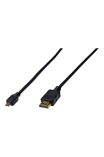 Digitus HDMI de mare viteză cu Ethernet Anschlusskabel, 1m, sw