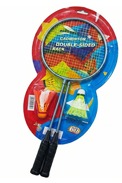 DAT Mini Badminton Set - Indoor/Outdoor Racket Sports Game for Kids