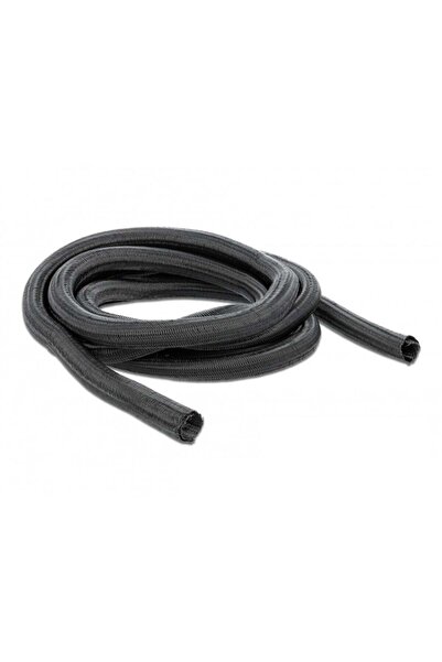 DELOCK Geflechtschlauch selbstschlie√üend 10m x 25mm schwarz