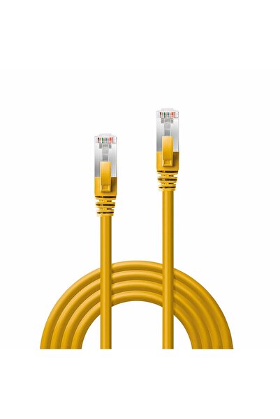 LİNDY Cablu patch Cat6A S/FTP LSZH, galben 7,50m