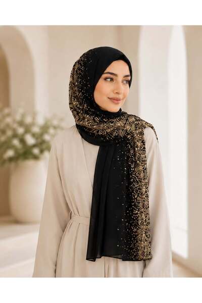 4seasons scarf Crepe Chiffon Veil