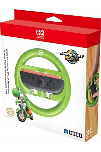 Hori Set de accesorii volan de curse pentru Switch 2 (Yoshi)