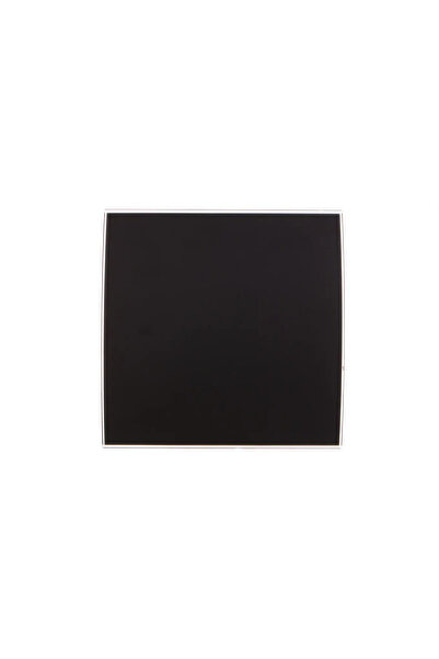 AWENTA Panou Escudo Sticlă O100mm negru mat PEGB100M