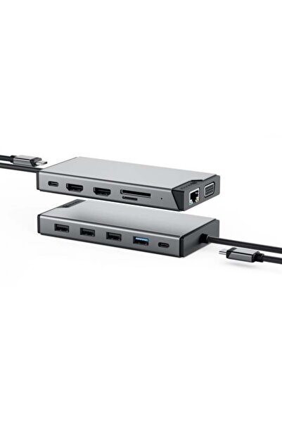 Alogic Stație de andocare 12-în-1 USB-C PD DV3 cu trei ecrane