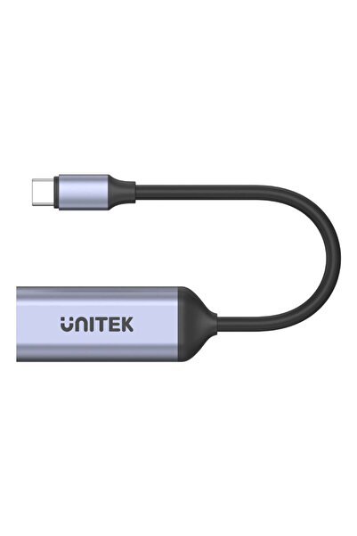 Unitek V1416B ADAPTOR USB-C - HDMI 2.1 8K 60Hz 15cm ALU