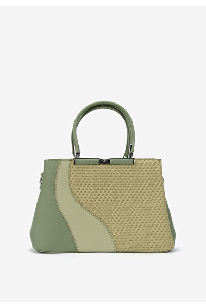 B T Shoes Geanta de mana Clarya verde