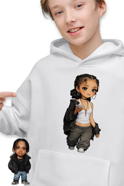 OEM Tyla Best Party Chibi Kids Boys Sweatshirt