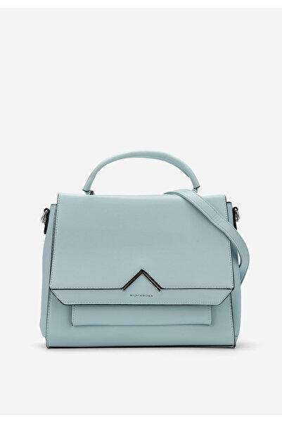 B T Shoes Silvia Rosa 5963 blue shoulder bag