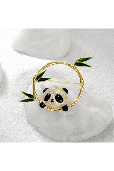 asc.home Panda broş 3.2 cm çap