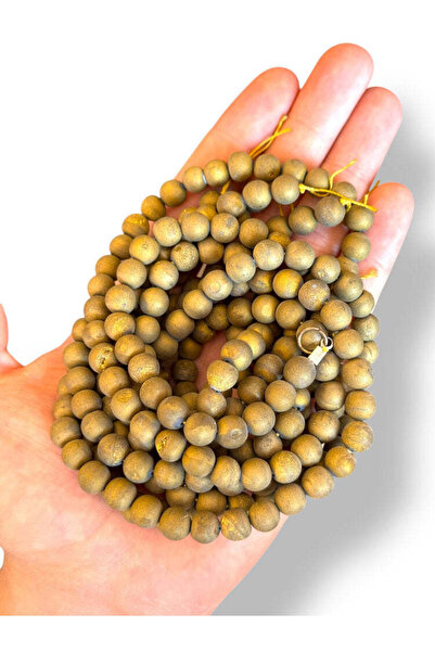 Bozhi Bead Set Pyrite Natural Stone 8mm - Natural Stone Beads Pyrite