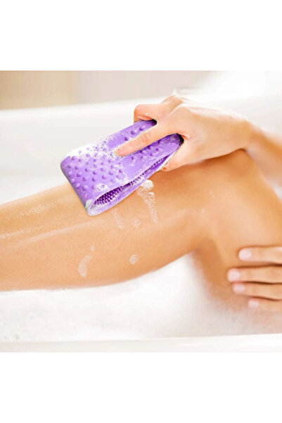 G Glixicom Burete de Baie din Silicon Spalare Corporala si Exfoliere Piele Mo...