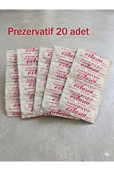 Extasia Prezervatif 20 li Paket