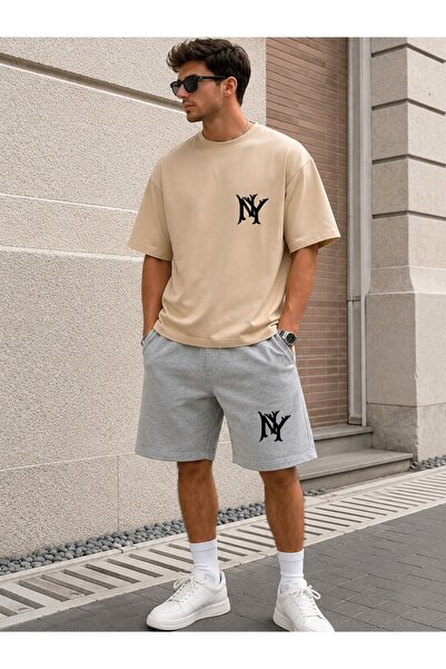 orwen life est. 2022 Unisex Women Men Urban Legacy Oversize Unisex Shorts Set