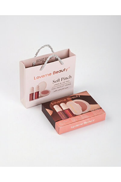 LOVEME BEAUTY Lafmei Beauty Charming Velvet Touch Cheek and Lip Blush Trio So...