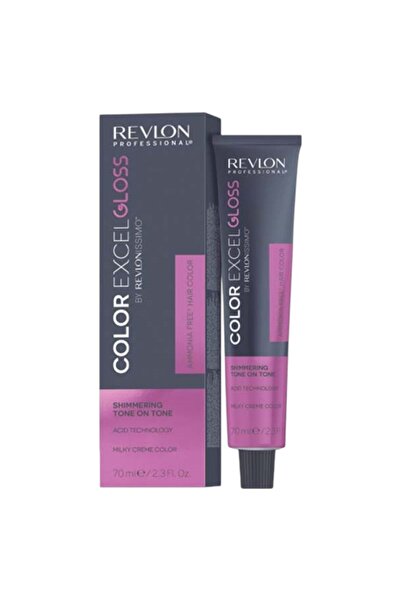 Revlon Color Excel Gloss, Fără amoniac, Vopsea de păr permanentă, 052 Roz Zme...