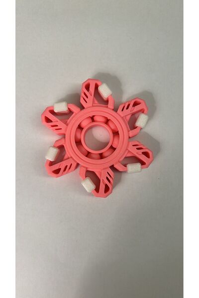 çocuk oyuncak dönme çarkı ( spinner ) 23cm (pembe)