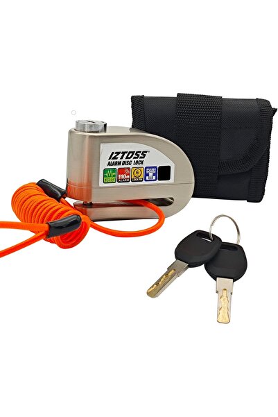 ROXİVA Motorsiklet Alarm Disk Kilidi 110 dB Hırsızlığa Karşı Mükemmel Koruma ...