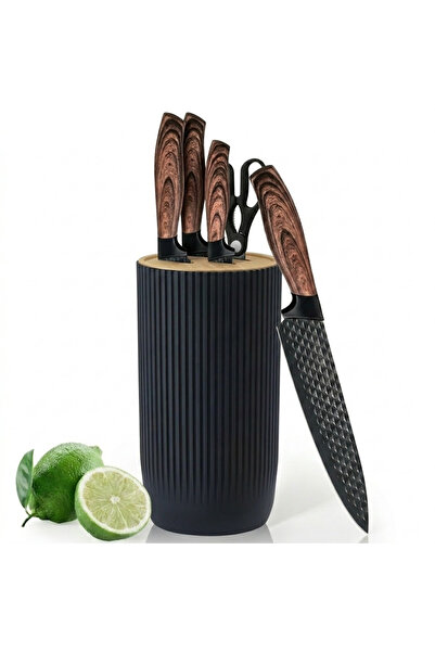 OSOOKE Professional Kitchen Knife Set with Countertop Stand, Ergonomic Patter...