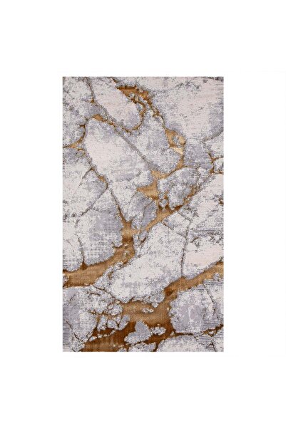 CasaRossaTextil Covor SENA Auriu Poly | Covor Premium Turcia