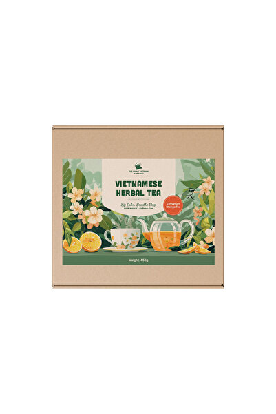 The Caphe Vietnam Herbal Tea – Cinnamon Orange Blend (15 Sachets) | Caffeine-...