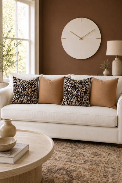Bebişim Halı Leopard set od 4 ukrasne jastučnice