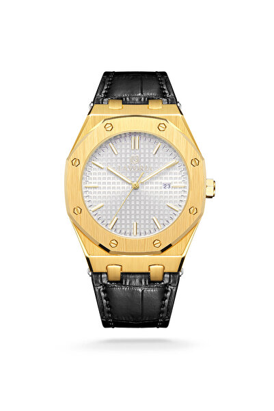 LAVORIA Lafuria Men's Watch Leather Elegance - the Ideal Choice for the Moder...