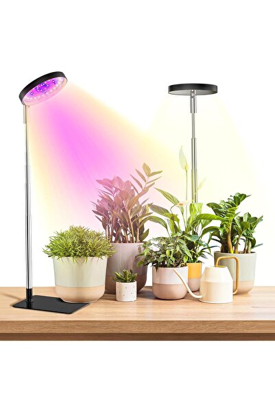 Othes Lampă LED cu spectru complet pentru plante de interior, cu temporizator...
