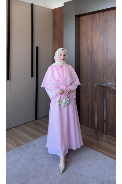 Butik Pinterest pembe elbise