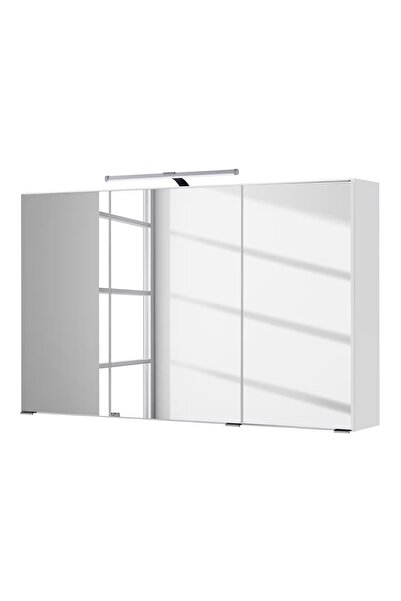 OEM Re-Bloom – Dulap cu oglindă pentru baie 100x64x20 cm – LED 300lm, 3 uși c...