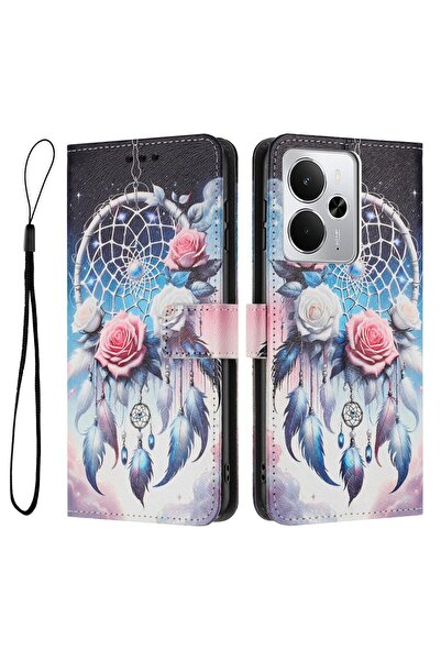 sscase Colored Drawing Θήκη Πορτοφόλι Wind Chime (Realme 14 5G / 14T 5G)