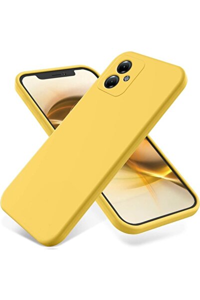 sscase Solid Color Θήκη Σιλικόνης Yellow (Motorola Moto G54 5G)