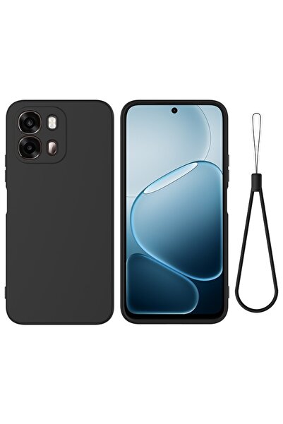 sscase Solid Color Θήκη Σιλικόνης Black (Oppo A6 4G/5G)