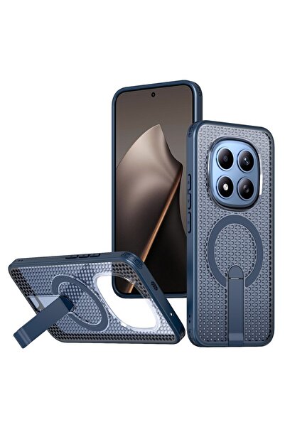 sscase Grid Magsafe Σκληρή Θήκη με Stand Blue (Xiaomi Redmi Note 15 Pro 5G)