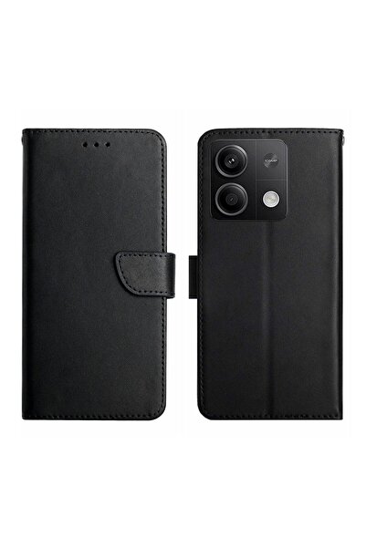 sscase Genuine Leather Θήκη Πορτοφόλι Black (Xiaomi Redmi Note 13 Pro 4G/Poco...