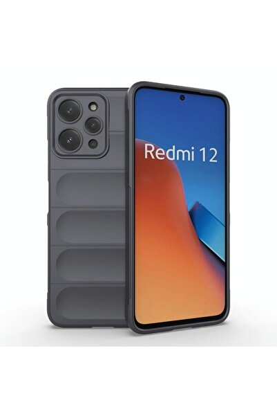sscase Magic Shield Θήκη Σιλικόνης Dark Grey (Xiaomi Redmi 12 4G)