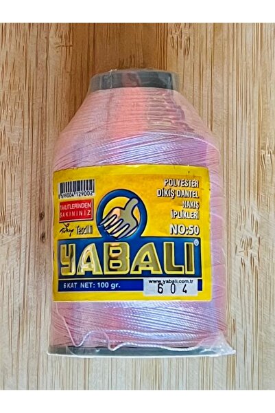 Öztürk Tuhafiye Yabalı 100 Gram Polyester No:50. 6-Layer Oya Lace Thread. Col...