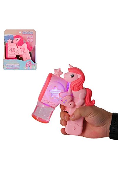 SUDESA OYUNCAK PİLLİ IŞIKLI UNICORN KÖPÜK TABANCASI P82258