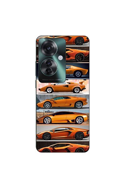 OEM Husa compatibila cu Oppo Reno11 F 5G Silicon Gel Tpu Model Masini Lamborg...