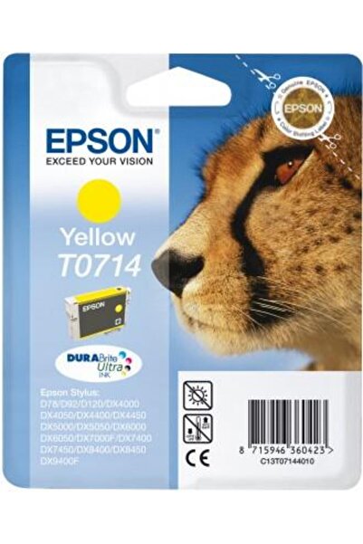 EPSON T0714 Yellow Ink Cartridge