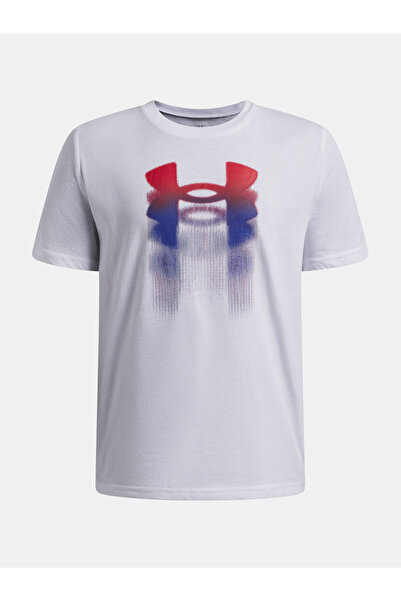 Under Armour Tricou de băieți UA B Logo Blur SS