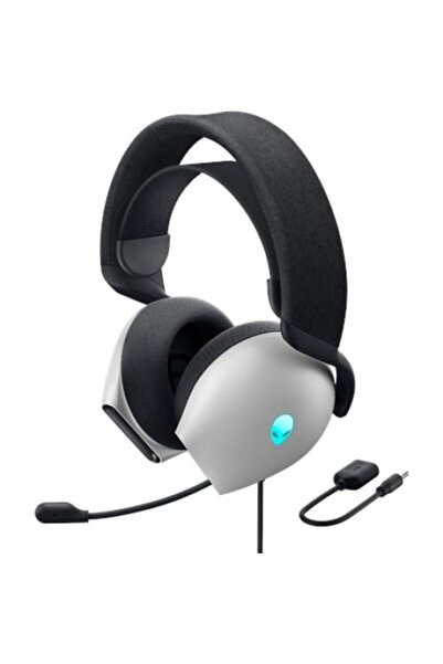 Dell Casti Gaming Alienware AW520H Lumină Lunară, Lumini RGB, Microfon, Dolby...