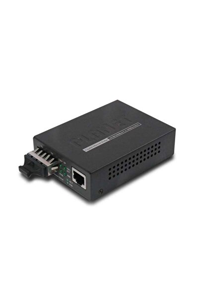 Planet Media Convertor Gigabit GT-802S, 10/100/1000Base-T to 1000Base-LX (Sin...