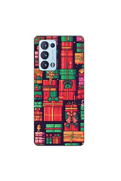OEM Case compatible with Oppo Reno6 Pro 5G Silicon Gel Tpu Pattern Pixel Art ...