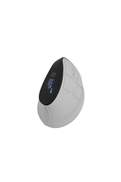 Natec Mouse Euphonie Pro, Wireless, USB, 4000 DPI (Alb/Negru)