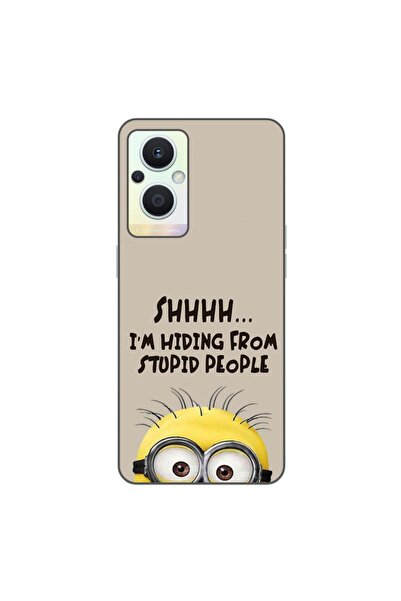 OEM Case compatible with Oppo Reno7 Lite Silicone Gel Tpu Pattern Minion Mess...