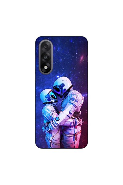 OEM Husa compatibila cu OnePlus Nord 5 Silicon Gel Tpu Model Astronauts Couple