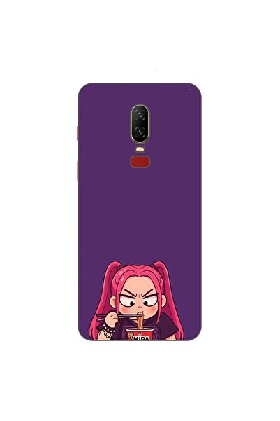 OEM Husa compatibila cu OnePlus 6 Silicon Gel Tpu Model KPop Demon Hunters Mi...